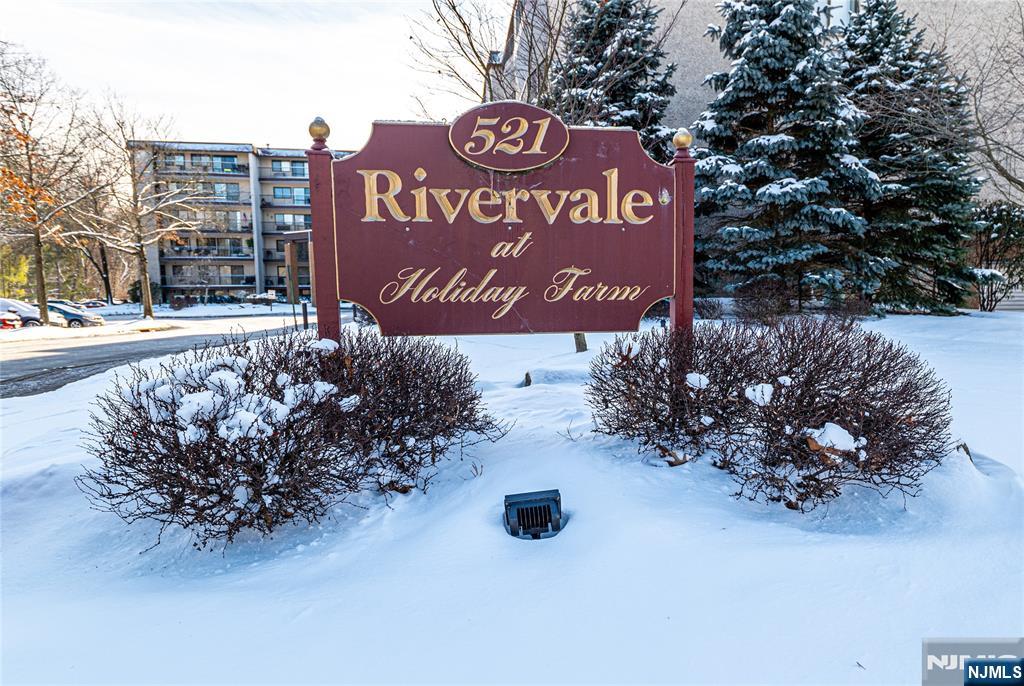 Not to be missed! Beautifully updated and renovated, this stylish 4th floor condo, in building with elevator, offers a lovely view of manicured grounds and wooded area from a spacious balcony. Spacious, open kitchen with granite island and stainless appliances and large dining area. Hardwood floors and recessed lighting. Large living room with sliding doors onto balcony with plenty of room for chairs to relax in and enjoy the view. The primary bedroom offers walk-in closets and updated bath. Owner and guest parking, additional storage area, laundry facility on the floor. community room and exercise area are located on the ground floor. Use of pool and tennis court. Close to shopping, schools, parks and public transportation.
