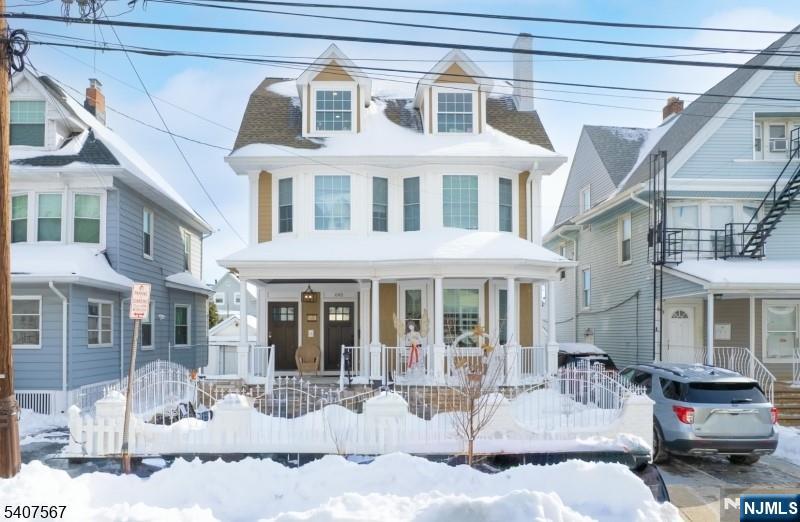 BEAUTIFUL COLONIAL SINGLE FAMILY HOME:5 oversized bedrooms, 4 Full Bathrooms, 2 half bath rooms, large Living room, Formal Dinning room, Finished Attic, Finished baseman, High finishes, quartz countertop, double oven, laundry area, 2 car garage, driveway for 3 cars, hardy plank siding, red oak wood floors, cathedral ceiling Coffered ceilings 9 feet High ceilings, gravel. black stone exterior floors, Gazebo, exterior Fire place, Azek Timing and exterior panel façade, near private schools, public schools, shops, transportation and more, Schedule your appointment professional pictures coming soon