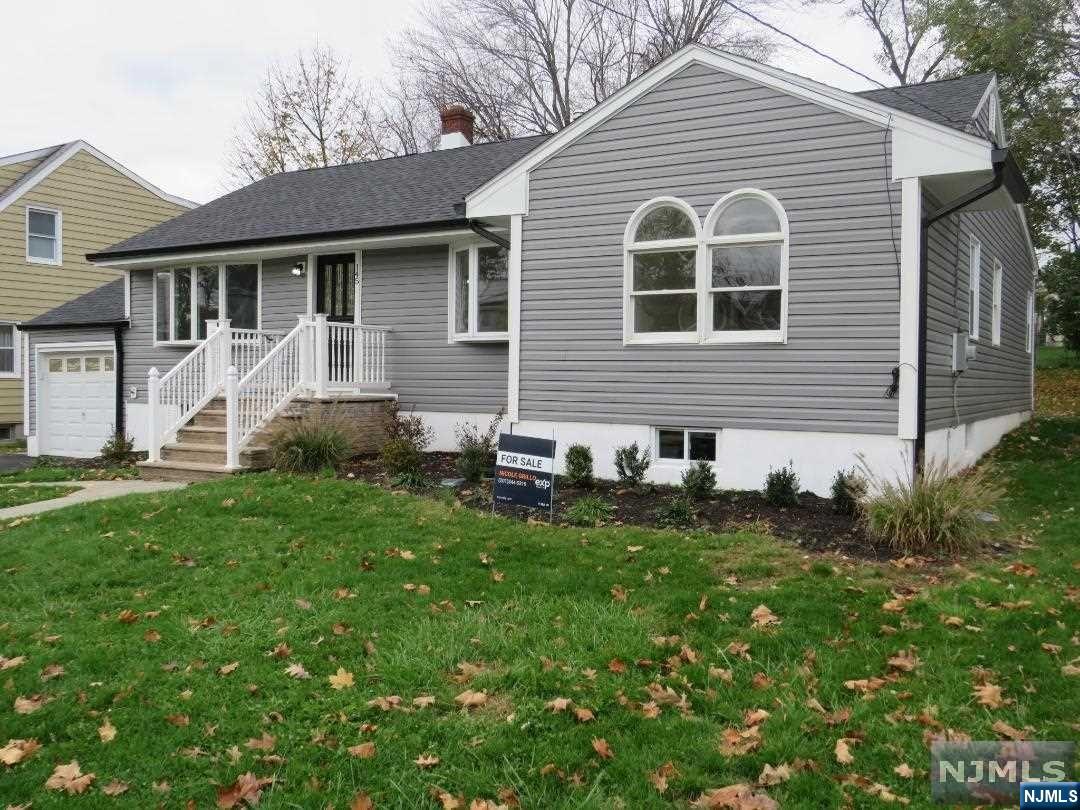 Pleased to offer a beautifully renovated 3 bedroom, 2.5 bath house with an oversized backyard. Completely renovated from top to bottom. Some of the improvements include New Roof, New siding, New LED lights throughout, New HVAC system with central air and a New hot water tank just to list a few of the highlights. The stunning Kitchen features all new cabinetry, Quartz countertop and new stainless-steel appliances with direct access to the back yard and large deck. The family room has a cathedral ceiling with LED lights. The large primary bedroom has two closets with a nice size roman shower. The house is centrally located near major highways and shopping districts. Walking distance to Hackensack Medical and public transportation. This fantastic location is only 20 min from NYC. A must see!