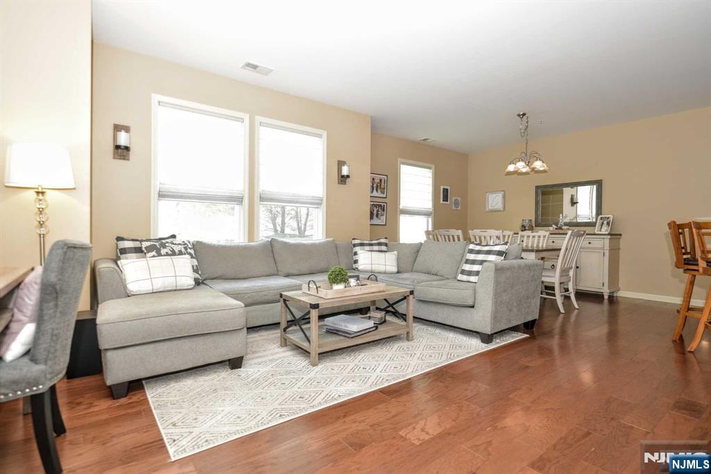 Welcome to this beautifully elegant townhome with plenty of storage and an abundance of natural light. Enter through the welcoming entry into an open floor plan with 9 Ft ceilings of living room, formal dining room and spacious kitchen. The beautifully updated kitchen delivers with granite countertops and a spacious breakfast bar. Complete the first floor with a large full bath and separate laundry room. The second floor provides a spacious primary bedroom with walk -in closet and ensuite bathroom a second bedroom and the third full bathroom. Top off with a one car garage. This home provides a serene atmosphere with a private river walk while being close to the center of town with wonderful shops and moments to major highways.