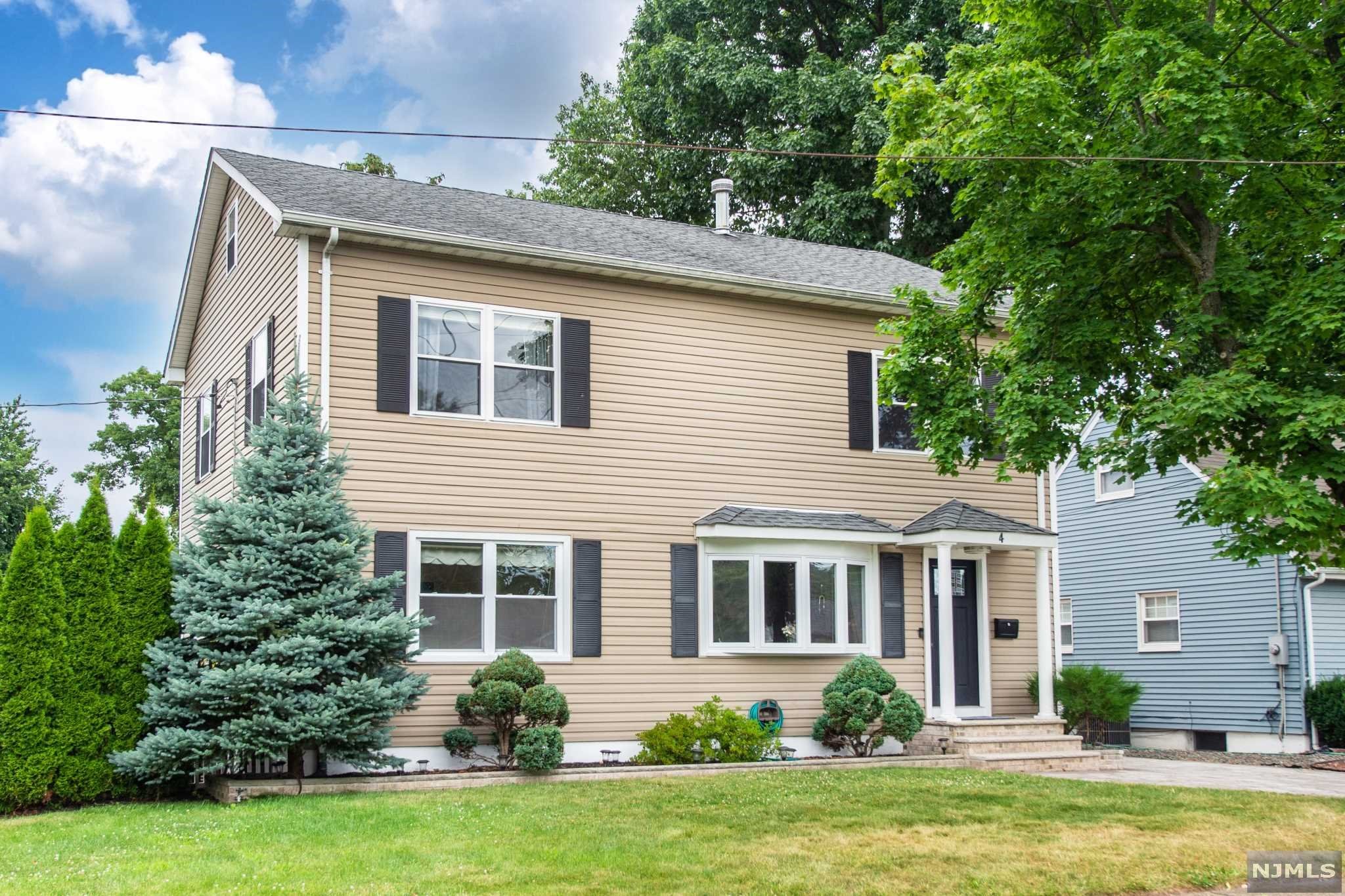 This Renovated Home will definitely delight you! True Pride of Ownership! The open-flow concept shows a LR w/ a Bay Window that brings in a lot of natural light, a renovated EIK w/ a CTR island & a separate dining area that makes it a perfect space for gatherings @ the end of the day, a Guest RM w/ ample closet space, a FBTH, & a cozy den w/ an electric fireplace & SGDs/ Pella windows that leads you to your private backyard awesome spot to create wonderful memories w/ friends. 2nd floor features a landing area ideal spot as a work-from-home office space, a Master Bedroom w/ a Master Bath and a WIC, 2 additional nice size BDRS w/ ample closet space, & another updated FBTH. The fully finished W/O BSMT is excellent as a Family/ Great/ Entertaining/ Leisure/ Media/ Recreation/ Exercise Room let your imagination determine. Laundry, enclosed Utility Area, & another FBTH. Attic Pull Down Stairs 4 > storage space. The backyard & driveway have paver blocks. Cozy Home ideal X NYC commuters.