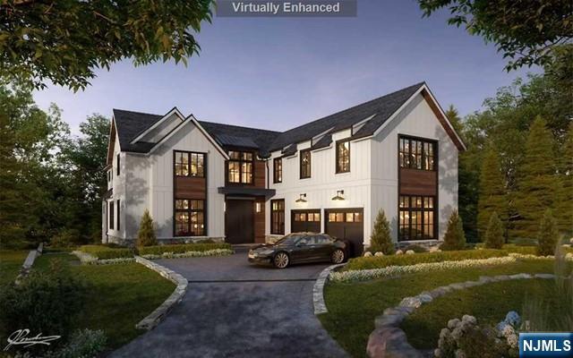 Call Jason Pierce 201 397 5888 Welcome to Tenafly's coveted East Hill! Newly constructed Modern Farmhouse with over 7,000 square feet of unmatched style designed by renowned architect Jordan Rosenberg and award winning Interior Designer Vanessa DeLeon. With huge light-filled open living spaces throughout the design team has truly captured the perfect blend of a traditional exterior and modern interior. Situated on a 200 ft deep lot this ultra lux home offers 6 bedrooms and 7 baths with uncompromising attention to detail and an extensive feature list including walkout lower level w bar, open theatre, rec area, and fireplace. Inground saltwater pool with spa, outdoor kitchen and professionally designed landscaping. Whole house automatic generator, oversized windows, spray foam insulation, main level suite and much more. Estimated completion September 2024