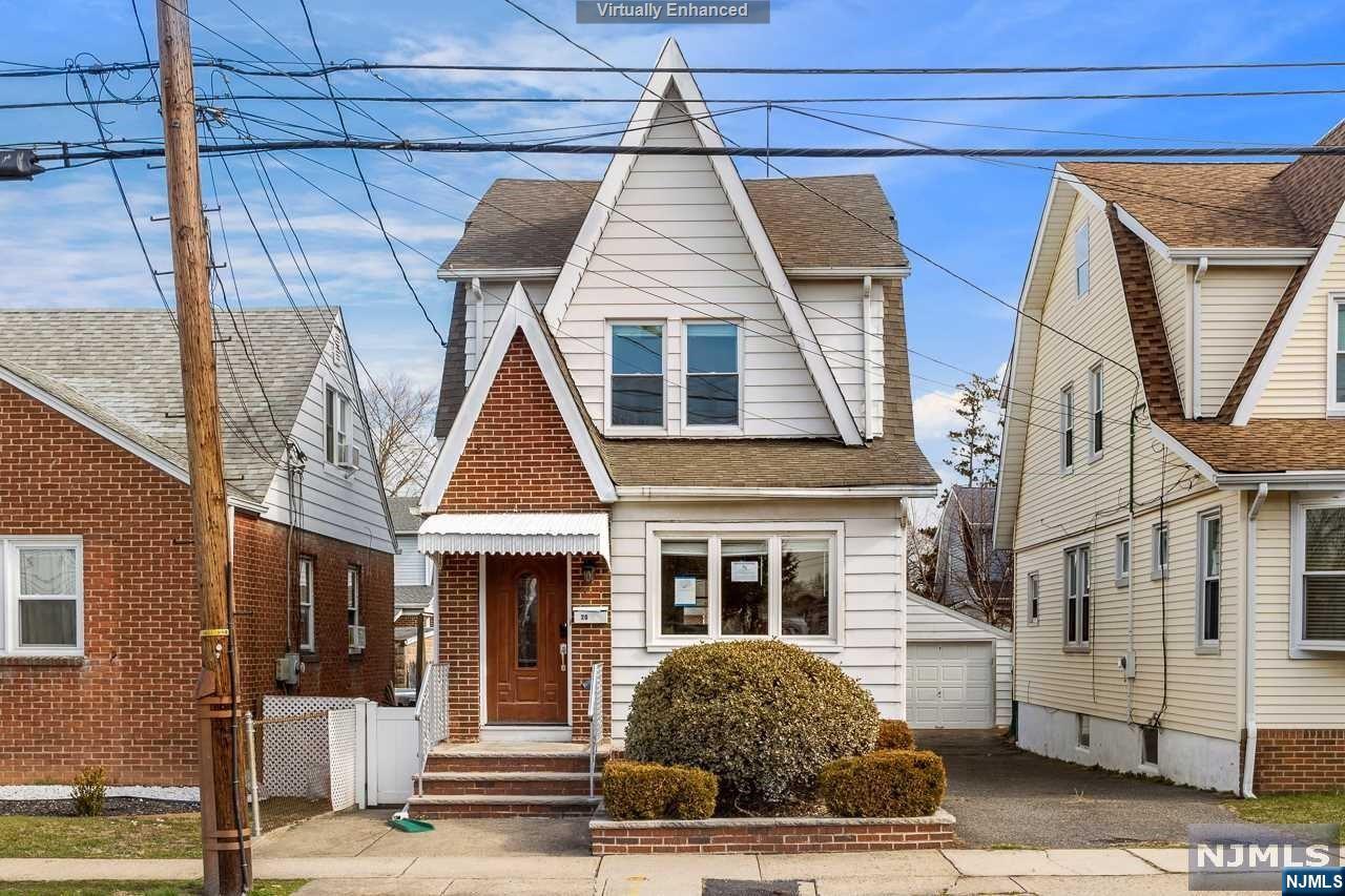 Newly listed 3 bdrm 1 bath Colonial style home with detached garage. Updated kitchen and bath. Spacious layout, hardwood floors, ss appliances and fenced-in yard. Full basement and attic can be finished. Don't miss this!