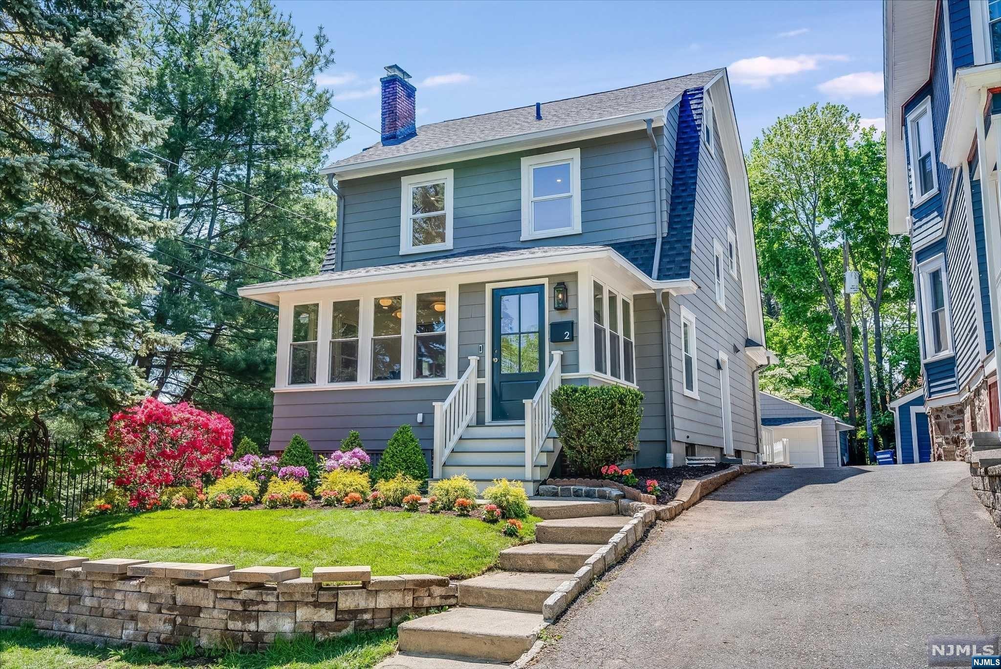 Nestled in the heart of Glen Ridge, this charming colonial exudes warmth and elegance.This home has been completely renovated.Step inside to discover the open-concept design which seamlessly connects the kitchen to the living & dining areas. A newly renovated kitchen w/quartz countertops, ample storage and state-of-the-art appliances including a 5 burner range,dual-temp beverage refrigerator and under-the-counter microwave.Sunny DR flows into the LR boasting a new gas fpl and French doors into office/den.Convenient 1st fl powder room with pocket door. Upstairs are 3 comfortable BR's and new hall bath.The 3rd fl offers a bonus room ready for your all your flex needs.Lower level FR adds extra hang out space complete w/2nd full bath & laundry.New in 2024: kitchen, baths,roof,french drains,sump pump,electric, HVAC,HW heater,garage subpanel & car charger,interior & exterior paint and new plantings. located 4 blocks to Midtown Direct train. It's all that you have been looking for!
