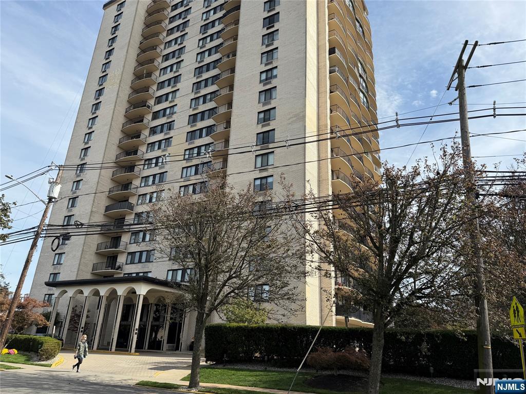 This large, two-bedroom, two-bath home offers a panoramic view. All hardwood floors throughout, a terrace, all utilities, one indoor parking space with remote opener, cable, internet, outdoor pool, gym, and 24-hour concierge service are included in the rent. Walk to transit, GWB, shops, and restaurants. One of the owners has an NJ real estate license.