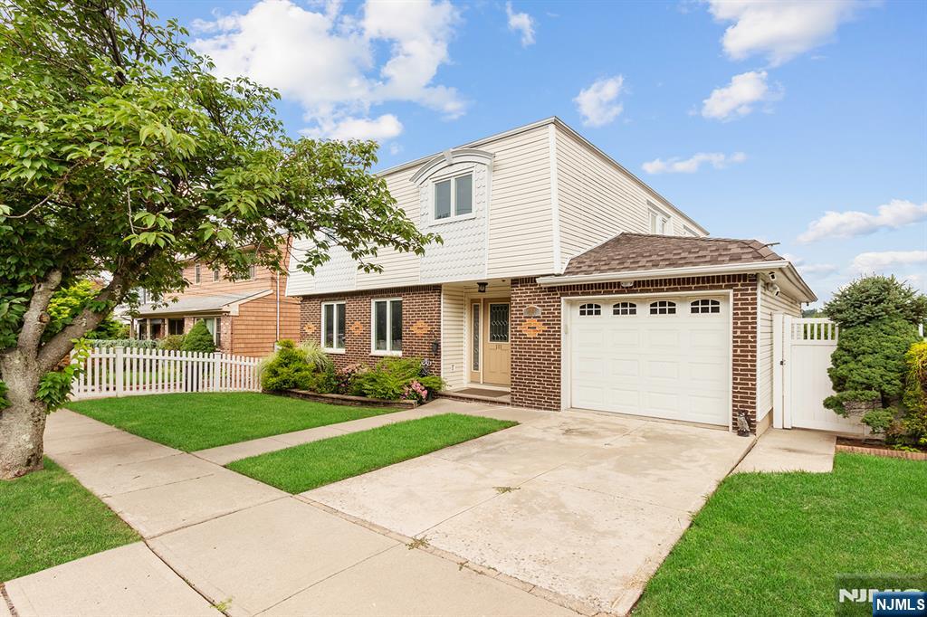 A MUST SEE 1 Family Colonial Home with a bonus mother and daughter suite. Home features 5BRS, plus office, and 3 full baths, 1 half bath. First floor features hardwood floors living room, dining room, family room, with open eat-in-kitchen, half bath, and laundry room. This home features top of the line stainless steel viking stove, built-in sub-zero refrigerator and two islands microwave ovens, and garbage disposal. Second floor features 4 spacious bedrooms, hardwood floor throughout. Primary bedroom features walk-in closet and a full bath. Outdoor entertainment paved and cement around the in-ground pool. With Full finish basement featuring bedroom/office with closet, summer kitchen, family room, gym, full bath, sliding doors for access to a fenced in backyard. This home attributes extended 1 car garage with 2 car driveway parking. Home is close to parks, sports complex, strip malls, house of worships, and major bus stops to NYC, and NJ/NYC train station.