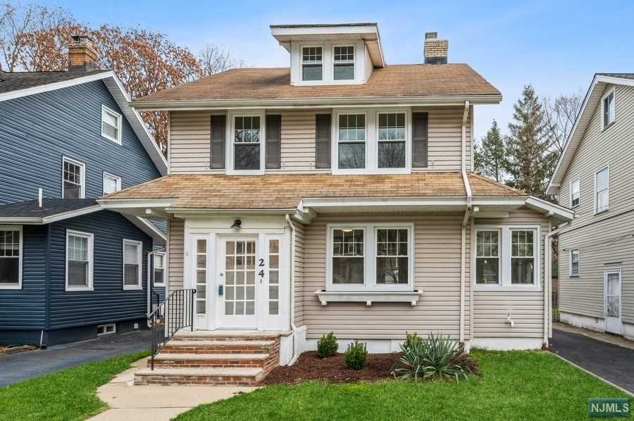 Renovated home features 3 bedrooms/2.5 baths, office, finished basement and two car detached garage on a quiet street in South Orange. Foyer opens up to the living room with a wood burning fireplace, dining room area, kitchen with breakfast bar, quartz countertops and new appliances. A half bath and an office complete the first level. Second level has 3 bedrooms and a full bath. The third level has a large finished room with high ceilings and plenty of light which can be used as a family room, rec room or an office. The full finished basement has a storage room and a full bath.