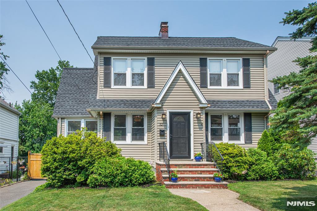 Welcome to this charming updated 3-Bedroom, 2.1 Bath Colonial on desirable Linden Avenue! Pretty as a picture with classic features and bonuses like office space on first floor, guest suite with full bath in finished basement and kitchen breakfast nook. Sunny & cheerful first floor boasts formal living rm with fireplace (new chimney liner!), formal dining rm and bonus playroom/office space plus eat-in kitchen and powder room. Three ample bedrooms on second floor w full bath. Gleaming freshly finished wood floors throughout! The finished basement offers additional bonus space including a possible guest suite. The yard is deep, lush and private with large, open deck for entertaining. Two-car garage has sturdy new sill plate. Central A/C! Located on a lovely block in the highly-rated Laning Ave. Elementary school district, with the benefit of the excellent middle and high schools of Verona! Downtown Verona with shops, cafes and great restaurants is just blocks away. And wonderful Verona Park is under a mile! Commuting to NYC? You're a ten-minute drive to the Bay St station in Montclair for the mid-town direct train, plus easy bus options for commuting. This one is a winner! MORE PHOTOS SOON!