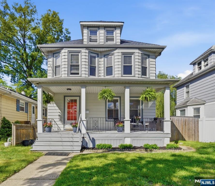 Welcome to 42 Spring Valley Ave in Hackensack's sought-after Fairmount section; a classic colonial with modern updates and an unbeatable location. A relaxing front porch leads you inside to wood floors high ceilings & a flowing layout. The updated kitchen w/ SS appliances & quartz counters opens to a 1/2 bath and spacious living room. A formal dining room seats a crowd with ease. Upstairs: 4 bedrooms, a full bath, and attic access. The attic is a blank canvas for an office, gym, play room or lounge. The finished basement delivers a large open room, full modern bath & laundry. New HWH 2025. Sellers have town approved drawings for 2 car driveway. Sliding doors w/ inset blinds lead you to a fully fenced yard, deck, and fire pit space. Your little relaxation oasis. The Fairmount neighborhood puts everything within easy reach: local eateries, parks, and 8+ grocery options all nearby. Anderson Street train station puts NYC just 30â€“50 min away. Riverside Square Mall, Bergen Town Center, HUMC, and Main Street dining round out a location that has it all.