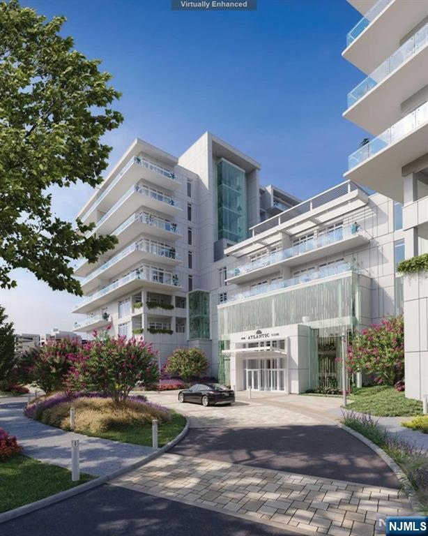 The Atlantic Club Residences is a premier oceanfront condominium community in Long Branch offering 132 luxury residences and over 75,000 sq. ft. of indoor and outdoor amenity space. Homes feature open floor plans with private terraces or balconies, kitchens with porcelain countertops, waterfall islands, custom cabinetry, and integrated Wolf, Sub-Zero, and Cove appliances. Bathrooms are spa-inspired with custom vanities. Each residence includes two deeded parking spaces, one deeded storage unit, and in-residence laundry.