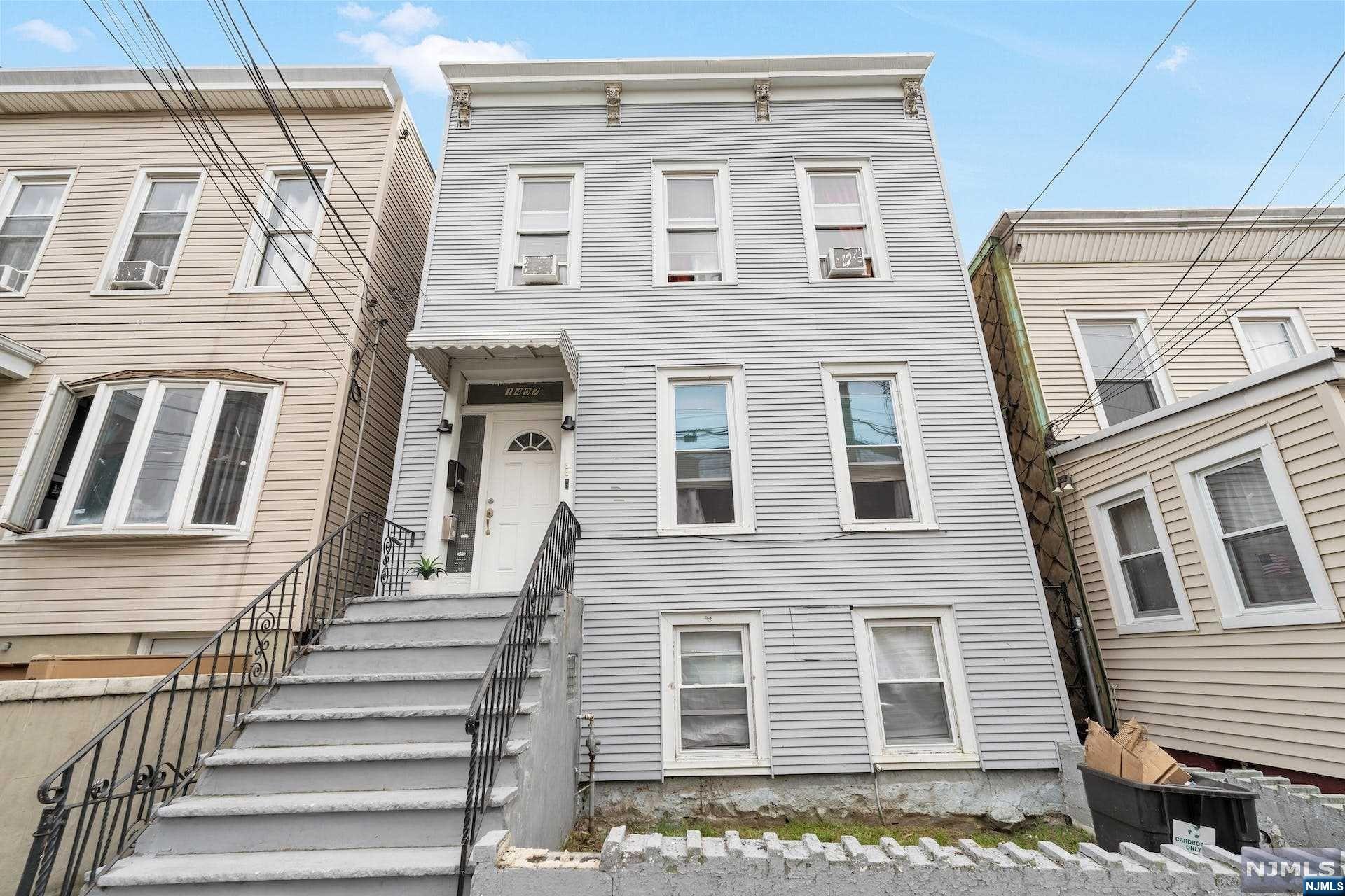 Rare legal 3 family in North Bergen on Jersey City Heights border, with rear garage (potential carriage house), easy commute. Ground floor recently fully renovated, all units in great shape, excellent tenants. Ground floor paying 1700/mo ending 11/30/23; 1st floor paying 1800 month to month; 2nd floor paying 1450/mo ending 07/31/2023. great investment or for first time home buyer.