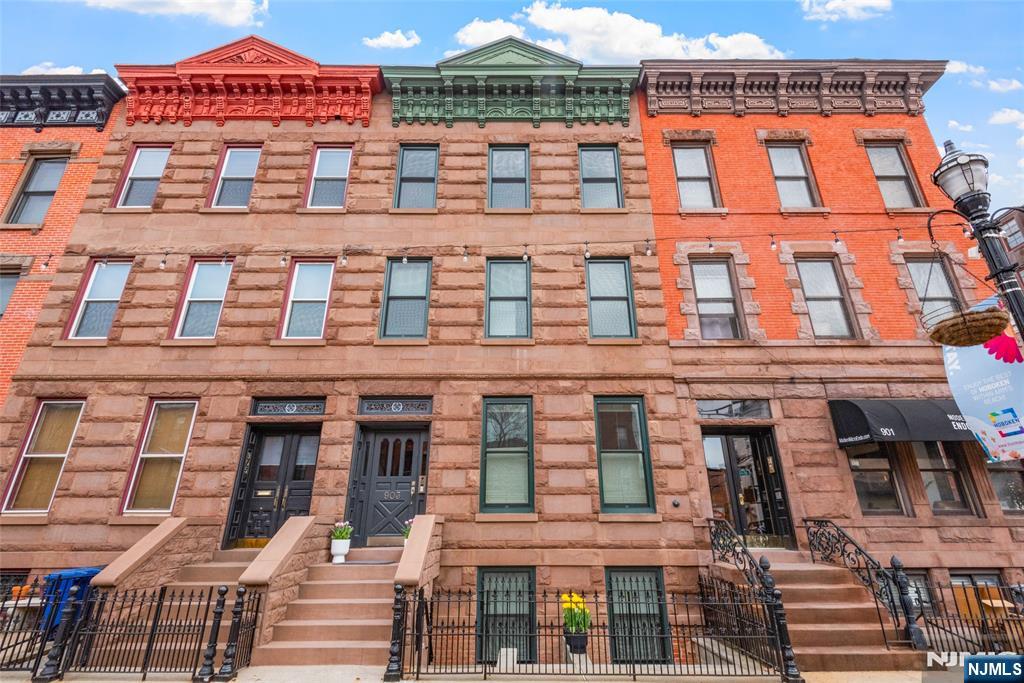 Exquisite Midtown Hoboken Brownstone on Prestigious Doctorâ€™s Row. This exceptional 4,000+ sf. residence offers the rare opportunity to own a meticulously restored and renovated Brownstone in the heart of Hoboken on prestigious Doctorâ€™s Row. Thoughtfully renovated, this home seamlessly blends timeless architectural charm and detail with todayâ€™s most sought after modern upgrades. 22x85 four floors features expansive and beautifully finished living spaces throughout. This is a legal 3 family that is currently configured with a stunning ownerâ€™s 3 bedroom 3 bath duplex across the first two floors and 2 beautiful apartments on the top two floors with 10 ft. ceilings, exposed brick, washer/dryer and large living spaces. Easy to convert to a one bedroom or an Incredible opportunity to live while collecting rent, or as a pure investment, you don't want to miss this opportunity in midtown Hoboken in the most coveted neighborhood. Parks, Schools, Cafes, Restaurants, Grocery Stores and transportation, you will love living here!