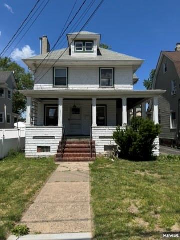 Attention builders, investors, and renovation enthusiasts! This 3 bedroom, 1.5 bath Colonial offers a rare opportunity to transform a property with tremendous upside potential. Situated on a generously sized lot with a large backyard and detached garage, the home requires a complete interior and exterior renovation and is being sold strictly as-is. A walk-up attic offers additional usable living space. With the right vision, this property presents an excellent opportunity for a full renovation, expansion, or long-term investment. Conveniently located near major highways, public transportation, shopping, and dining. Bring your contractor and imaginationâ€”this is a chance to unlock significant value in a desirable Hackensack location.