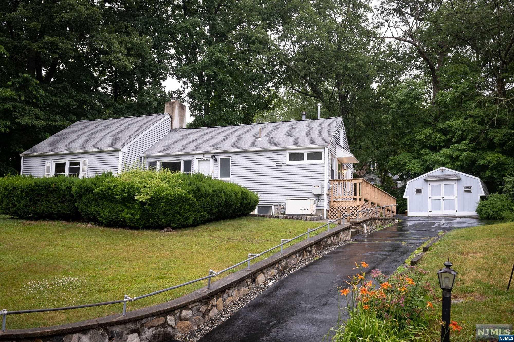 What an amazing opportunity to own a ranch in the heart of the Erskine Lakes community. This property sits on what used to be two lots and has so much potential! Three bedrooms, one bathroom, eat in kitchen, and living room with high ceilings and a fireplace are waiting for you to make your own. This home includes a whole house generator that will automatically turn on in the event of an outage. Electricity in the shed! The potential of this large yard with rear privacy is just waiting for the right owner with a vision. Lake membership is optional.