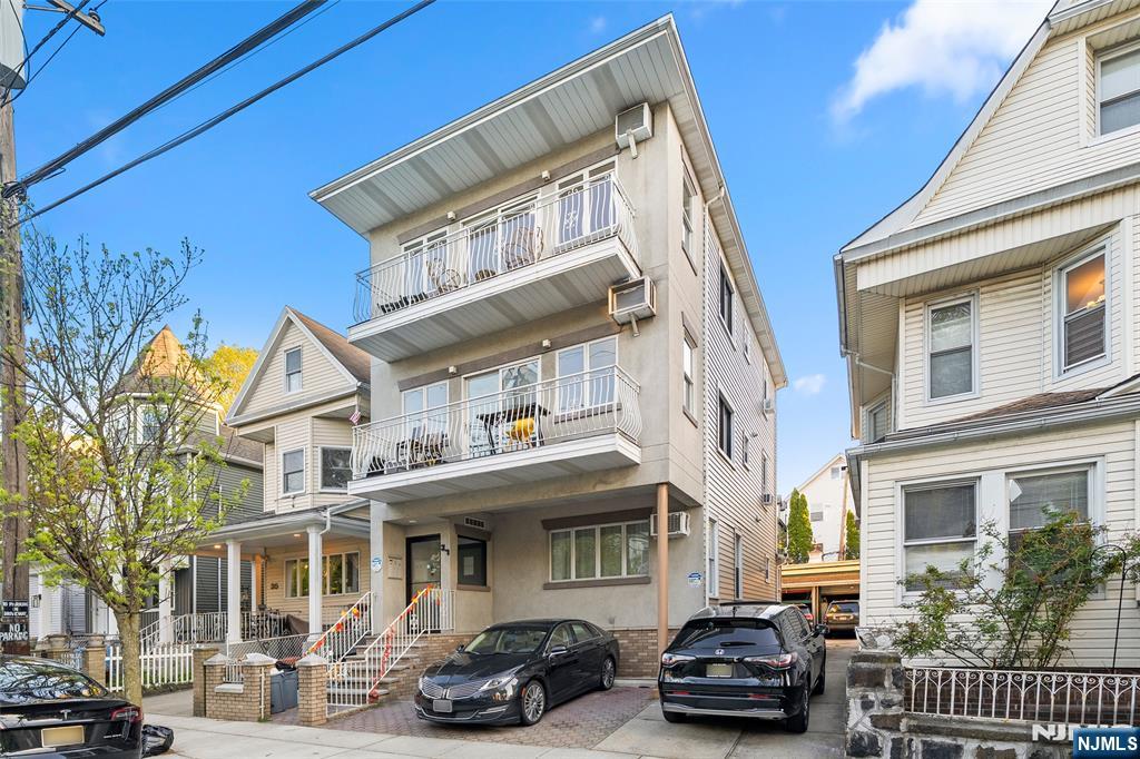 AN EXCEPTIONAL INVESTMENT OPPORTUNITY AWAITS IN THE HEART OF HIGHLY DESIRED WEEHAWKEN TOWNSHIP. THIS 3-STORY 2-FAMILY HOME IS A RARE FIND, OFFERING LUCRATIVE POTENTIAL FOR THE SAVVY INVESTOR. THE PROPERTY BOASTS TWO SPACIOUS UNITS DESIGNED FOR COMFORTABLE LIVING. THE FIRST UNIT FEATURES 2 BEDROOMS, 1 BATHROOM, AND ACCESS TO A PRIVATE BACKYARD, IDEAL FOR OUTDOOR RELAXATION AND ENTERTAINMENT. ON THE SECOND FLOOR, A 3-BEDROOM, 1-BATHROOM UNIT AWAITS WITH FRONT AND REAR BALCONIES. THERE IS THE POSSIBILITY TO DUPLEX THE THIRD FLOOR GUEST SUITE, TRANSFORMING IT INTO A 6-BEDROOM, 2-BATHROOM UNIT WITH A FAMILY ROOM. EACH UNIT COMES EQUIPPED WITH A WASHER AND DRYER FOR ADDED CONVENIENCE. A BONUS FEATURE OF THIS PROPERTY IS THE FINISHED BASEMENT STUDIO UNIT, COMPLETE WITH 1 BATHROOM AND A KITCHEN â€“ PERFECT FOR ACCOMMODATING GUESTS. WITH AMPLE PARKING FOR 3+ CARS AND A REAR DETACHED GARAGE THAT CAN SERVE AS STORAGE OR EXTRA PARKING SPACE, THIS HOME OFFERS BOTH PRACTICALITY AND VERSATILITY. STANDING OUT AS ONE OF THE LARGEST PROPERTIES ON THE BLOCK. MOREOVER, THE PROPERTY PRESENTS THE OPTION TO CONVERT INTO A 3-FAMILY RESIDENCE, GIVEN THAT EACH UNIT ALREADY HAS SEPARATE UTILITIES INSTALLED. THIS VERSATILITY OPENS THE DOOR TO INCREASED RENTAL POTENTIAL AND LONG-TERM PROFITABILITY. DON'T MISS OUT ON THIS ATTRACTIVE INVESTMENT PROSPECT IN WEEHAWKEN TOWNSHIP.