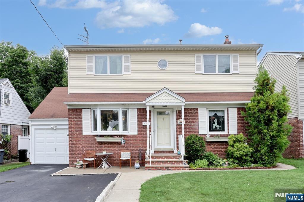 Welcome to this move in ready Colonial Cape home. Enter into the open concept Living rm and Family rm combo, great for entertaining. The formal dining room is located conveniently off the kitchen that has updated cabinetry and appliances. An add-a level construction was completed approx. 1994 providing this home with 3 large bedrooms and a full bath on the 2nd floor. The primary bedroom has a dressing room closet. The finished basement has an entertainment rec room and separate laundry room storage area. Enjoy the tranquility of the nicely landscaped backyard that has a large paver patio and hot tub for your enjoyment and backyard entertaining. The yard is fully fenced with vinyl fencing and there is a side entrance door to the kitchen. Additional features include central a/c, cable wiring, 1 car attached garage, Prime location close to schools, houses of worship & shopping areas.