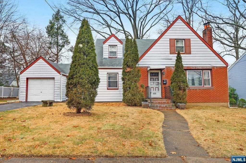 Welcome to this Cape Cod home situated in Teaneck, conveniently close to NYC transportation and shopping amenities. The first floor showcases a cozy living room with a fireplace, a formal dining room, kitchen, enclosed porch with access to a 1-car garage, as well as a convenient bedroom and full bathroom. The second floor offers two spacious bedrooms and an additional full bathroom. The finished basement includes a storage area with laundry facilities.
