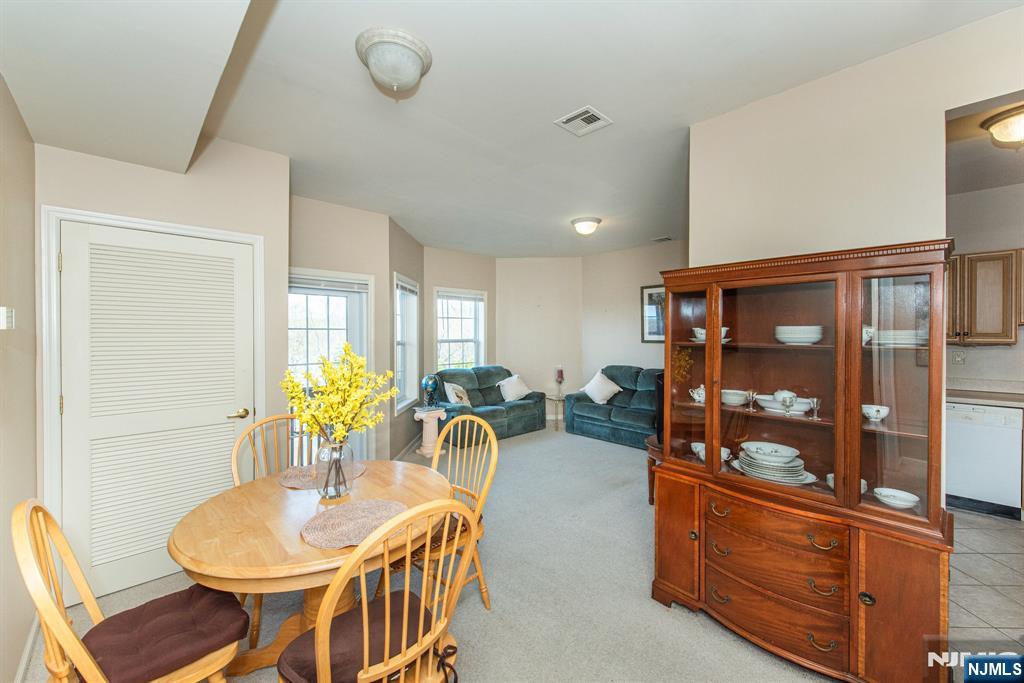 THIS IS IT! Mountain Ridge Tower is nestled on top of Garret Mountain with views from your private balcony! With walking distance to Rifle Camp Park that offers, Summertime concerts, events throughout the year and those scenic views of the New York City skyline to the top of Garret Mountain. Here, you will find this progressive 55+ building that features extra wide hallways, social rooms on every floor including an exercise room & a billiard room. The primary ensuite offers a HUGE walk-in closet and lots of personal space. Well-designed kitchen with lots of cabinets and perfect for entertaining as it opens to the dining & living rooms. Luminous natural lighting throughout! Laundry Room large enough to house an extra fridge or extra storage. Plenty of on-site parking and close to major highways making commuting, shopping, & dining a breeze! There are no stairs to contend with in this building, which makes it easy to maneuver throughout. This VERY FRIENDLY complex offers so much for so little. Make your appointment today!