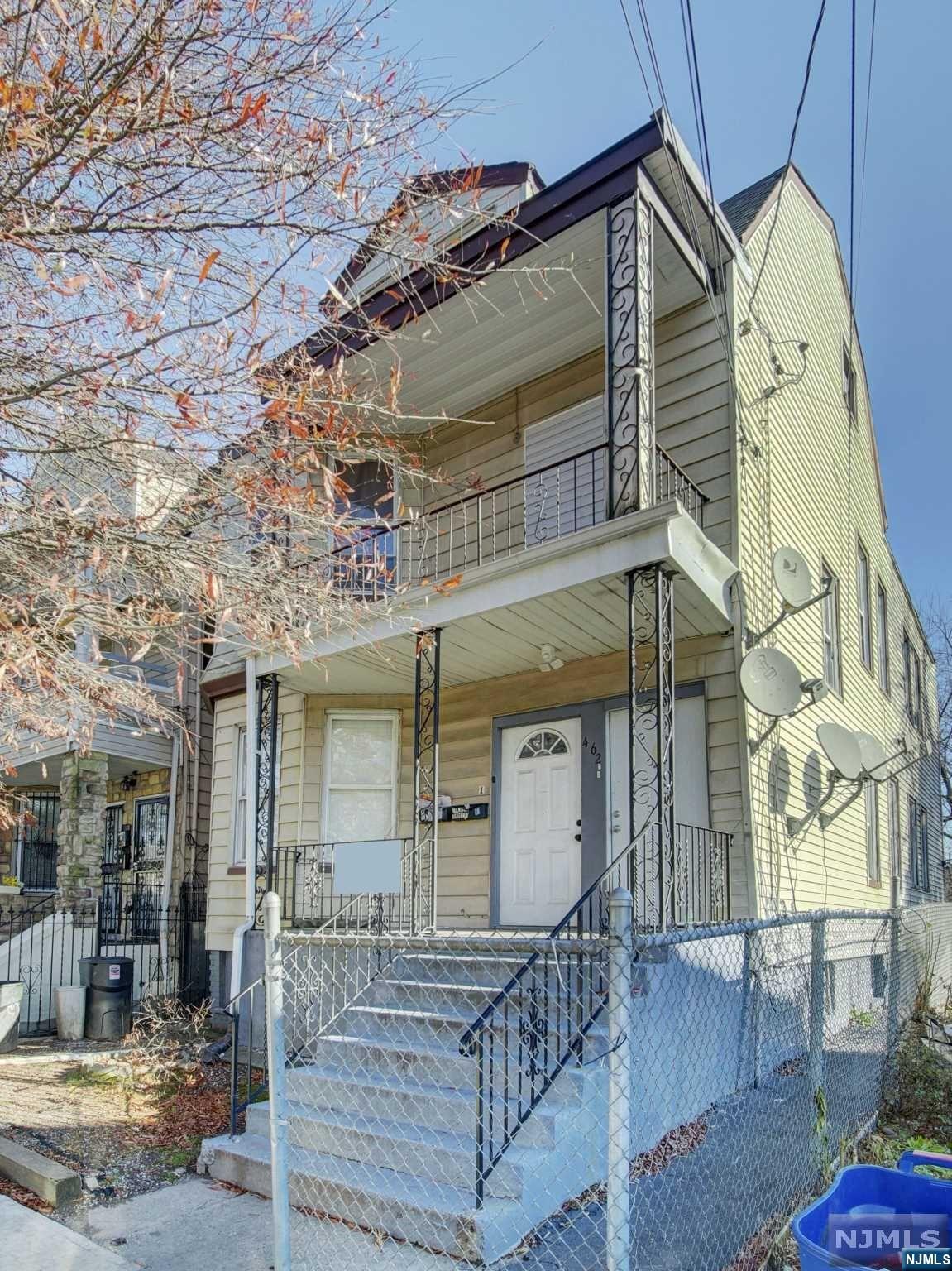 Partially occupied two-unit Investment property. Unit 1 occupied features three bedrooms, living room, kitchen and full bath. Unit 2 VACANT features four bedrooms, living room, kitchen with ample counter/ cabinet space, two full baths and hard wood flooring throughout. All utilities are separate and unfinished basement is great for storage. Close to Parks, restaurants, shopping, public transportation, major highways and NYC. To preview this property, please call Ascensao Gutierrez at 973-207-0956