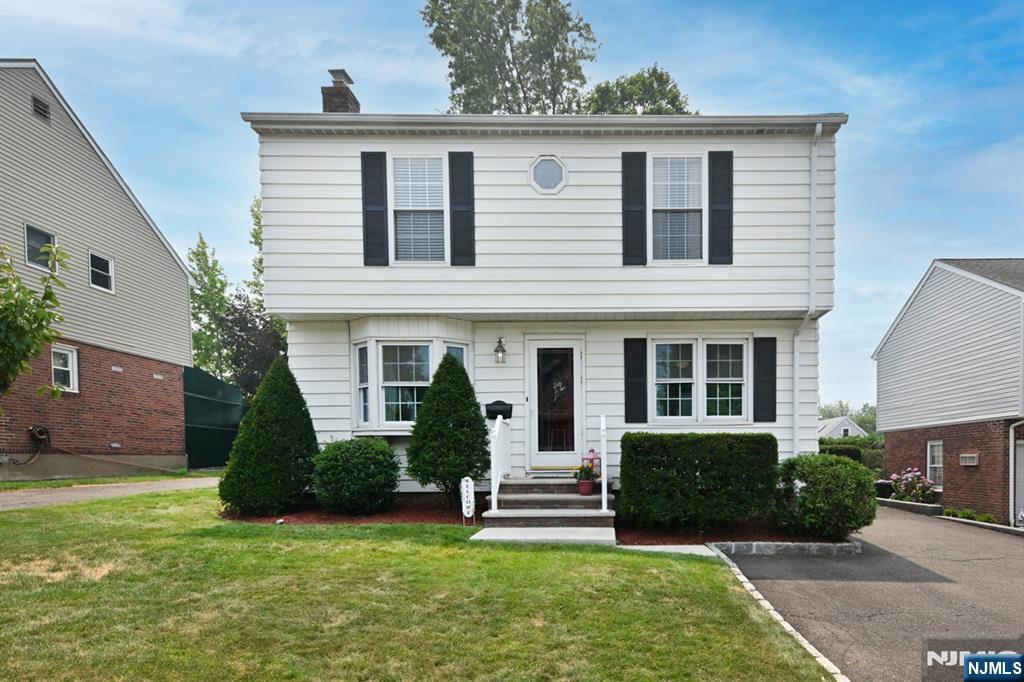 MUST SEE! Move in ready, impeccably kept, updated, spacious 5 BR colonial with 2.5 bathrms in heart of popular Maywood NJ! Absolute pride of ownership as you will see. This home features an open 1st floor design, hardwood flrs, 5 spacious BRs including one on 1st flr - perfect for guest rm or as home office/den/or play rm! Updated kitchen w/stainless appliances, large pantry, plus 4 BRs on 2nd flr w/good size primary suite w/walk in closet & primary bathrm, & a Jr primary BR also w/a walk in closet! Then you have the large finished bsmt for Rec Rm/Play Rm/Gym also with a large workshop room & laundry! Also a fabulous backyard ! Includes a covered oversized deck (patio furniture included!) & private manicured yard for years of outdoor BBQs and gatherings! Also has Central AC! Plus brand new Roof, Brand New Furnace, Updated Electric, brand new carpet, attached garage w/loft storage plus double wide driveway! All this in the heart of Maywood just steps from schools , parks, NYC buses, Bergen Town Centre with Target & Whole Foods, & walking distance to Maywoods famous downtown shopping center! DO NOT MISS THIS ONE !