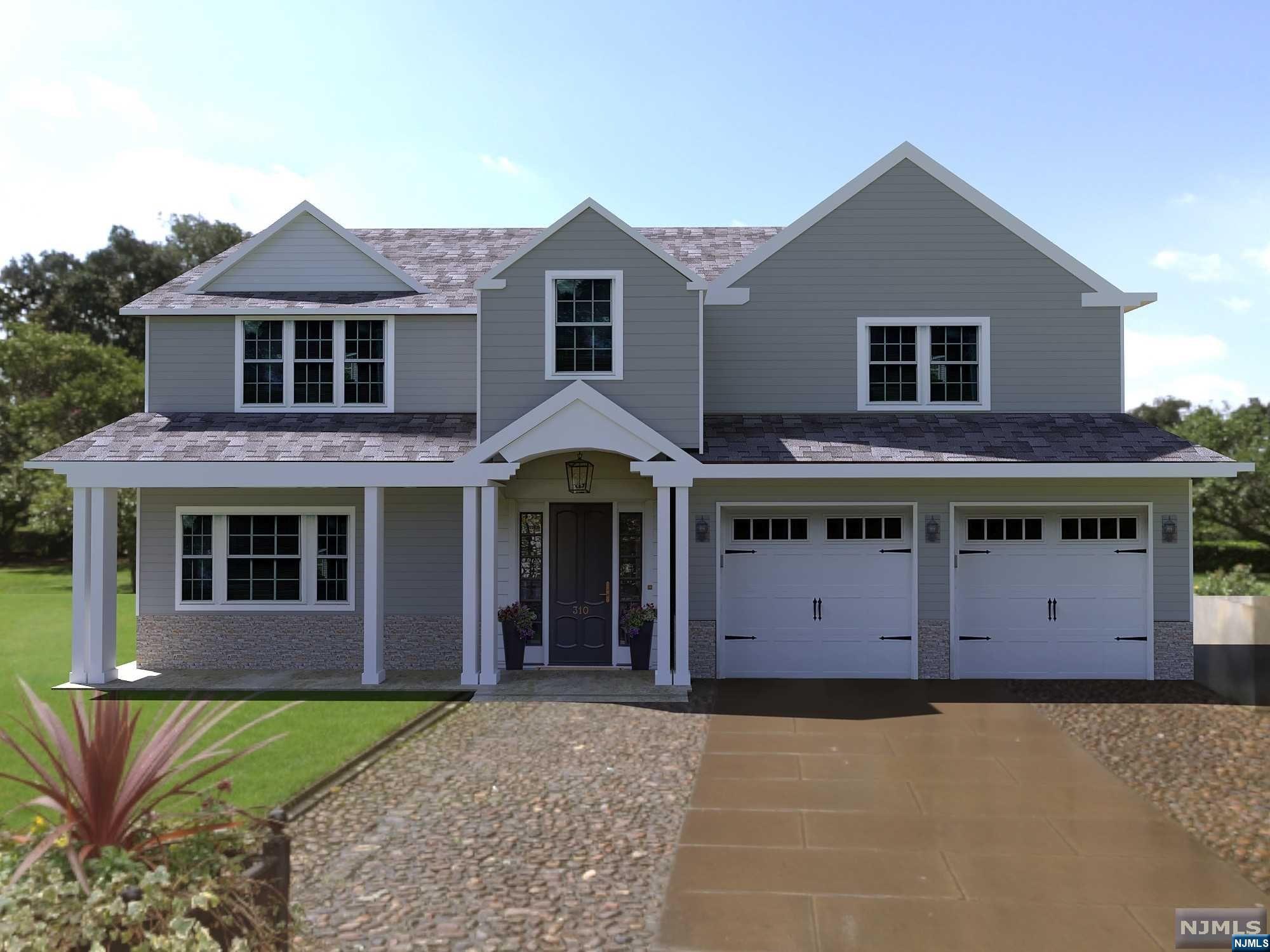 Stunning custom built 6BR/5.5BA colonial with 5000+ sq ft of living space set on .33 acre lot in the best location of the best town! This home boasts spacious open floor plan,1st floor in-law suite and office, Livingroom, family room and formal dining room, The kitchen is complete w high-end SS appliances, center island ,quartz counters, custom cabinets. The 2nd floor is home to 4 bedrooms, luxurious master suite , 2nd bedroom has its own en-suite, 3rd & 4th beds share a bath, laundry. Fully finished basement with 9' ft ceilings, Mud room, Media room, Rec room and Full bath. Walking distance to schools and bus stop to NY CITY!