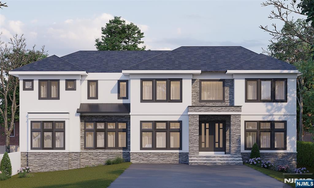 A statement of modern sophistication, this newly constructed residence is set on an expansive .57-acre lot in the prestigious Riker Hill section of Livingston. Offering 6 bedrooms, 5.5 baths, and over 6,000 sq ft of beautifully finished living space across three levels, this home blends timeless craftsmanship with modern luxury.A gracious entry leads to elegant living and dining rooms, flowing into an expansive family room with a statement fireplace and direct access to a patio for seamless indoor-outdoor entertaining, complete with outdoor home theatre speakers and an auto-motorized screen. The gourmet kitchen features quartz countertops, an oversized center island, sunlit breakfast area, custom cabinetry, and both a butler's pantry and walk-in pantry. The main level also includes a private guest en-suite.Upstairs, the primary suite offers a spa-inspired bath, his-and-her walk-in closets, an electric fireplace, and a private balcony. Three additional bedroom en-suites and a full laundry room complete the second level. The fully finished lower level provides a recreation room, media room, bedroom en-suite, and dedicated playroom.Custom millwork and hardwood floors throughout. Still time to customize your finishes and make this home uniquely yours. Ideally located near top-rated schools, shopping, parks, NYC transportation, and Routes 80 & 280. Three-car garage. 10-year builder warranty. Photos are illustrative.