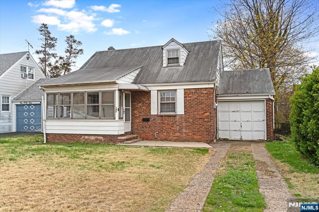 All buyers welcome! Come see what makes this special! 140 Palsa Ave in Elmwood Park, NJ, offers endless potential on a prime lot in a high-demand area. This charming two-bedroom, one-bath single-family home is ideal for redevelopment, renovation, rental income, or moving in and making it your own! With a functional layout, air conditioning, basement storage/expansion potential, an outdoor porch, and parking with a garage, the possibilities are limitless. Donâ€™t miss the chance to make this gem your own!