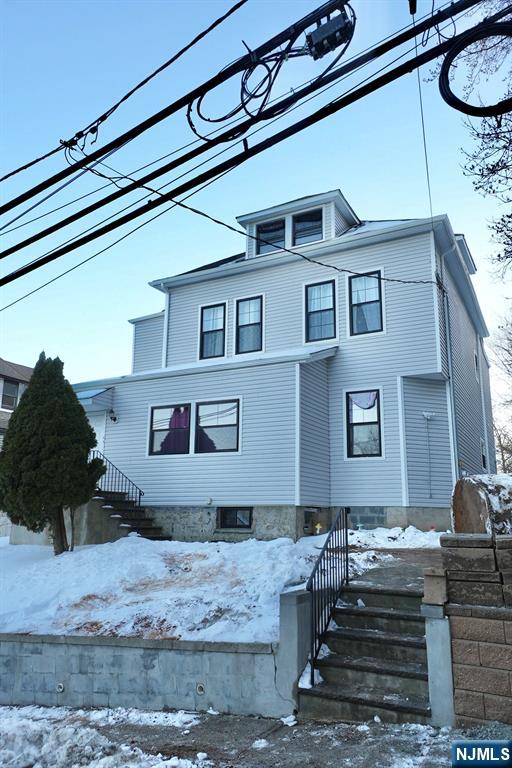 Newly renovated two family home in Nth Newark, 3 bedrooms each floor. Property boasts brand new siding, roof, kitchens, baths, flooring, windows and much more! Each unit features modern finishes & thoughtful upgrades throughout. Great opportunity for both owner occs or investors.