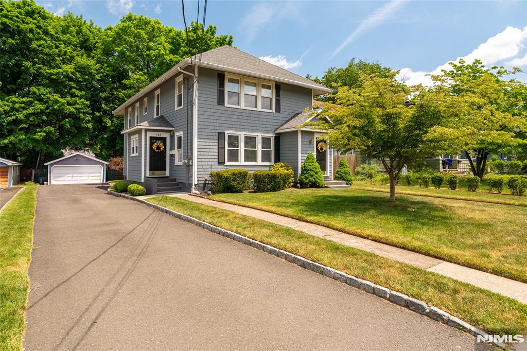 Beautifully maintained 2 Family Home. First floor is vacant and in move in condition. Second floor is rented for the next year and in very good condition. Each unit has its own front door access, back door access and separate basement access. The basement is divided in two so that each tenant has their private storage area and their own washer and dryer. House is meticulously maintained over the years with central A/C added 6 years ago ( one zone per unit ) and roof is 12 years old. Electric car charger added as well. This is a unique true 2 family home in pristine condition.
