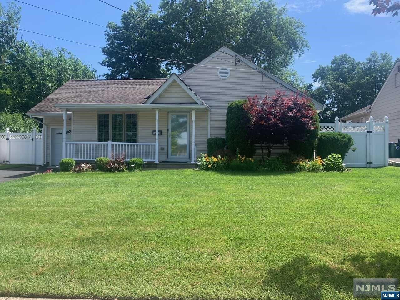 A beautiful large ranch property renovated in 2008, 1st floor-4 bed rooms, 2 full baths, kitchen, living room, dining room, family room, full finished basement with 1 full bath, family room, office, laundry. Fenced back yard with brand new deck, a garage and a 4 car driveway. A new beautiful playground with park right behind the backyard. Elementary school is 2 blocks away from the property. Bus stop and train station to NYC is only in walking distance. Owner has New Jersey Realtor license.