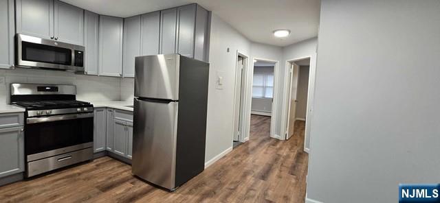 Welcome to 141 Grant Ave in East Newark, borderline with Harrison. Beautifully renovated this 2-bedroom apartment on the second floor, with a brand-new kitchen, all new floors, new front window, new balcony floor, new vanity and new ceramic floor in the bathroom and all new appliances. All done less than 2 years ago. Walking distance to Harrison Path Station and a block away from the best Diner in the US (Tops Diner). Come see it soon, call me, this apartment will not last!