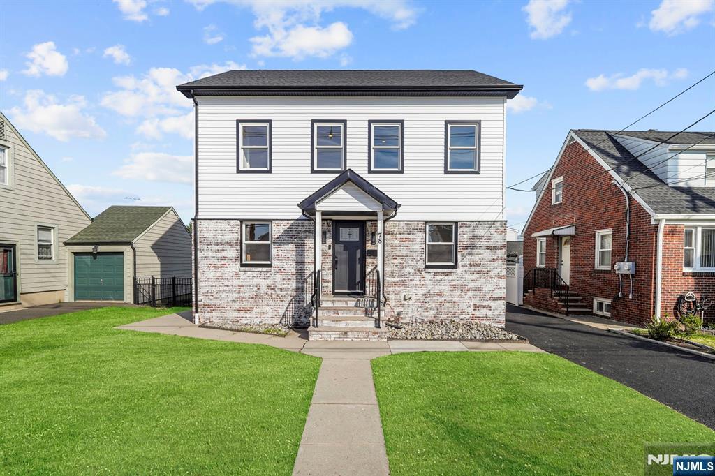 Welcome to this beautifully gut-renovated 3-bedroom, 4-bathroom home in the heart of North Arlington! This move-in-ready gem offers a perfect blend of modern elegance and everyday comfort, featuring thoughtful upgrades throughout. The first level steps into a spacious living room filled with natural light, a formal dining room ideal for entertaining, and a sleek modern kitchen with quartz countertops and stainless steel appliances. A full bathroom and a versatile bonus room, perfect as a home office or den. The second Level youâ€™ll find a generous primary suite with a luxurious en-suite bathroom and a walk-in closet. Two additional bedrooms and another full bathroom offer ample space for family or guests The lower level offers a fully finished basement and adds valuable living space with a large recreation room, full bathroom, laundry area, and utility room, ideal for a gym, playroom, or extended guest space. Enjoy a spacious backyard thatâ€™s perfect for weekend barbecues, playtime, or simply relaxing under mature trees. This home is conveniently located near parks, schools, houses of worship, and easy NYC transportation offering the perfect mix of suburban tranquility and urban accessibility.