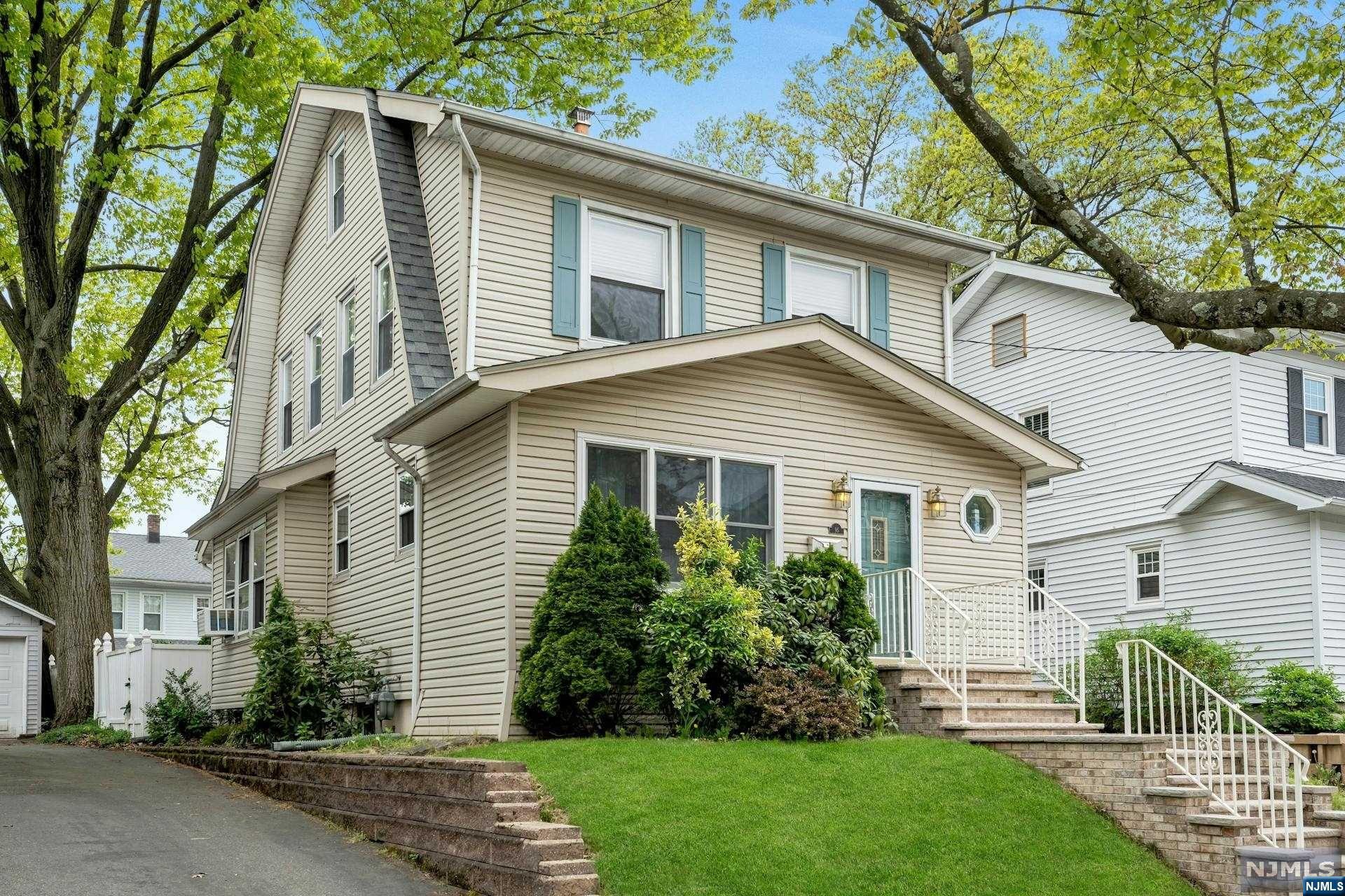 Looking for that house that checks all your boxes? Here it is. This 3 Bedroom, 1 full, 2 half bath home is truly move-in condition. Enter through the front door into a large 4 season porch with double coat closet. Then into the living room with electric fireplace. There is a dining room, eat-in-kitchen with stainless appliances & breakfast nook also half bath on the main floor. A mudroom or small office and back entrance allow easy access to the oversized deck, fully fenced backyard and 1 car detached garage. The upstairs bedroom area includes, primary bedroom, 2 additional bedrooms, full bathroom and walk up access to the attic space for great storage or could be finished off. Full basement w/ laundry/half bath, storage and finished area for hangout space. Roof 2024 & hot water heater 2022.Great area of Bloomfield making this home the perfect place to live. Easy access to schools, transportation to NYC and Broad St shopping and dining. Bloomfield has so much to offer