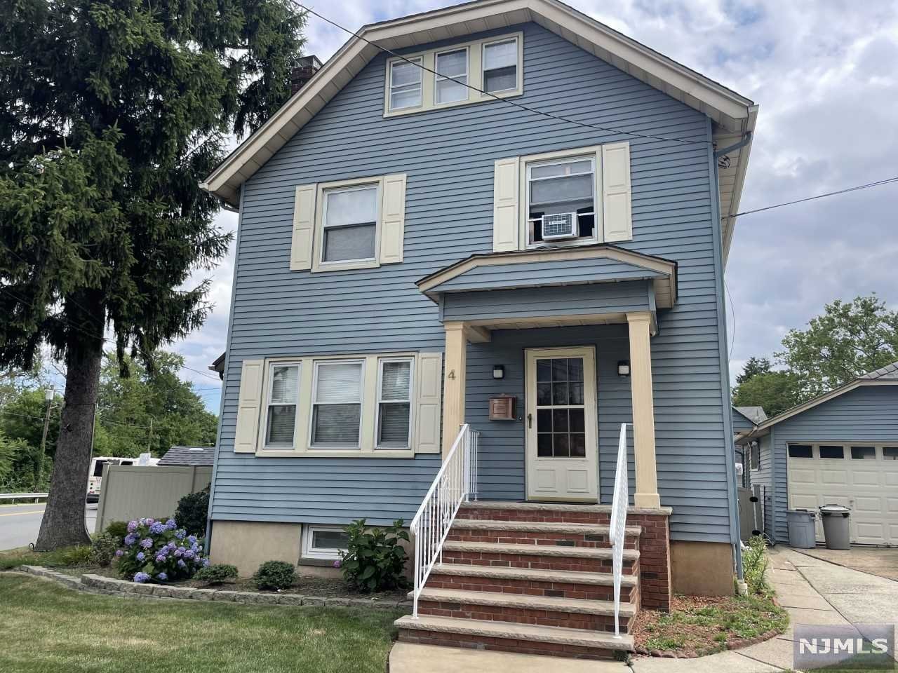 Perfect location in Bloomfield across from Brookside Park near Glen Ridge border. Features include a woodburning fireplace in the living room, formal dining room open to den flooded with natural light. Eat-in Kitchen with plenty of counter space and cabinets. Side entrance leads to basement from driveway with two car garage.