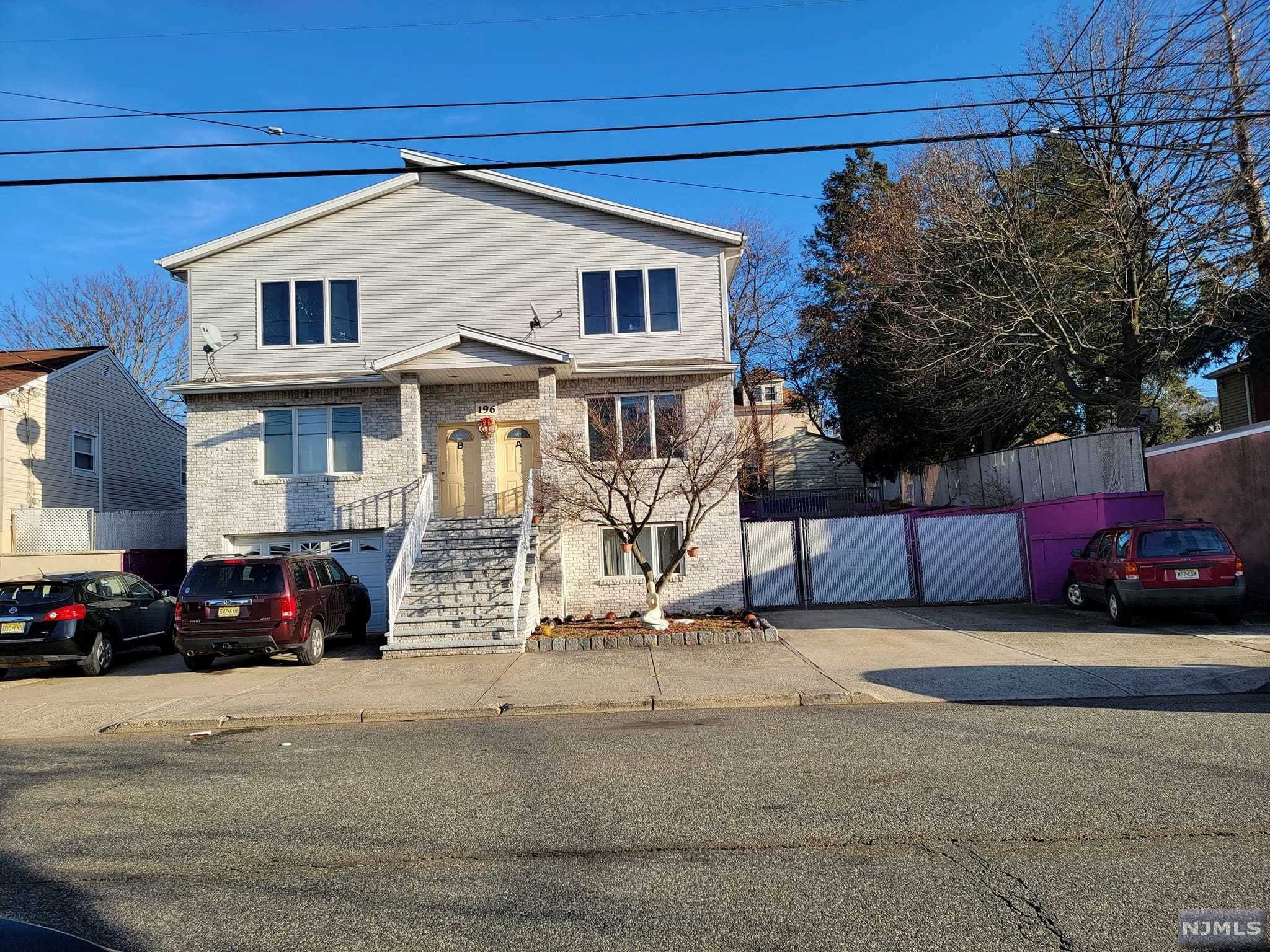HIGHEST & BEST DUE WED FEB 9 BY 12PM!! Come see this great 2 family home in Garfield! All big rooms and a big property. 1st floor has 3BR, 2BA, EIK, LR, DR steps that lead downstairs to another BR, LR, DR & EIK great for a big family. The 2nd floor has 2BR, LR DR & EIK. Central Air one unit for each apt. You can own it and rent out the other apartment! Off street parking for up to 8 cars and that does not include the garage! Great location! Don't miss it! Close to shopping, schools, house of Worship.