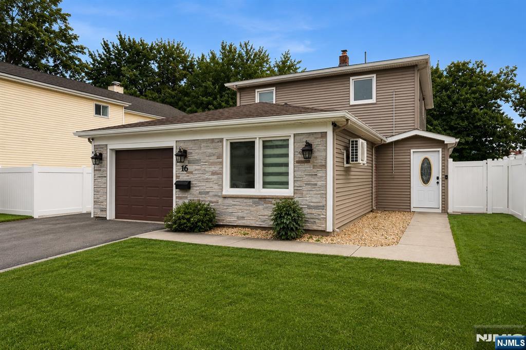 Resort-style living meets everyday convenience in this beautifully updated 3-bedroom, 1.5-bath home located in one of Pompton Lakes' most desirable neighborhoods. Just moments from Pompton Lake and within walking distance to the elementary school, middle school, high school, downtown shopping, restaurants, and parks, this move-in-ready home offers the perfect blend of comfort, style, and location. Step inside to a bright, open floor plan featuring a stunning designer kitchen with quartz countertops, custom cabinetry, stainless steel appliances, a center island, and an inviting dining area designed for everyday living and entertaining. The spacious living room showcases modern finishes, while the oversized primary bedroom provides a peaceful retreat with generous closet space and abundant natural light. Step outside to your own private backyard oasis featuring a sparkling in-ground pool, expansive paver patio, and fully fenced yard perfect for summer entertaining, relaxing weekends, or creating lasting memories with family and friends. Additional features include hardwood floors, family room,recessed lighting, updated bathrooms, ductless ac, an attached garage, and thoughtful updates throughout. Offering an exceptional combination of modern upgrades, resort-style outdoor living, and an unbeatable walkable location, this home is truly move-in ready. Don't miss this opportunity to enjoy everything Pompton Lakes has to offer.