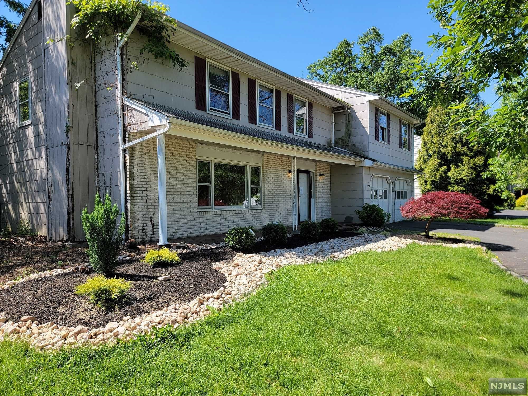 Large Bi-Level with total interior gla @2580 sq.ft. and almost 1 acre large lot. This has with 4 bedrm, 2-1/2 bathrm, 2 spacious family rooms each on 1st floor and 2nd floor, 1 living rm, den (closed office space), master bedroom suite. large party deck in rear with pool and shed with bonus for large sun room. Ready for any seasonal hosting parties. Located in the most desirable section of town parklike neighborhood. But also close to major hwy junction and within 10 miles for multiple new strip malls with all popular name brand retail stores, groceries and restaurants. NJ train station in close by with parking lot for paying monthly fee. Also close to University Rutgers sports center/rehab. Strictly sell as is condition. POOL AS IS. Buyer is responsible to obtain c.o. and any city required inspection.