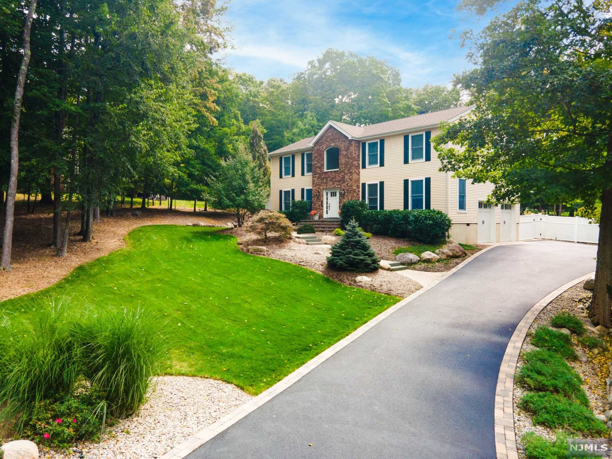 Imagine yourself in this turn-key, pristine, immaculate 2678 sq ft Colonial that sits upon 1.31 acres on a dead-end street. Within 45 minutes of NYC this home has a fenced-in parklike backyard with Trex deck, paver patio, shed, privacy and a gorgeous in-ground pool. Saunter into the glistening hardwood floor 2-story foyer that is steps away from a private Zoom-bomb-proof office and half bath. The sunlit FLR/fpl has a wall of windows. Enjoy the gourmet kitchen with an abundance of cabinets, butler's pantry, SS appliances, granite tops along with granite breakfast top. The FDR leads to the oversized 3-season room. The upper level with 3 bedrooms has a newer full bath along with a sizable master bedroom with walk-in and fabulous master bath. The basement, though unfinished, lends itself to countless opportunities. Don't forget the Honeywell generator just in case!