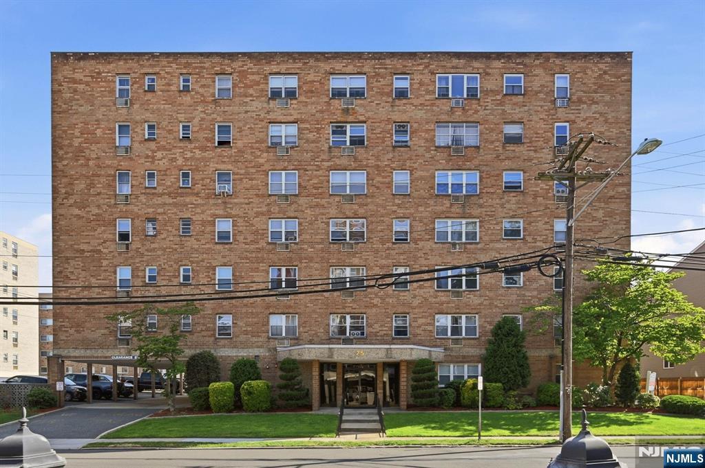 Welcome to 25 Jefferson St located in one of Hackensack's most desirable neighborhoods. This stylish & spacious one bedroom condo has been renovated from top to bottom with beautiful floors, gorgeous kitchen with soft close cabinets, granite counter tops and SS appliances and of course the stunning modern bathroom! The open-concept living and dining area offers plenty of space for everyday living and entertaining. The generously sized bedroom provides comfort and ample closet space, while the immaculate bathroom completes the home. Heat, hot water, and an assigned parking space are included in the HOA, offering exceptional value and convenience. Residents enjoy a well-maintained building featuring an elevator, on-site laundry facilities, and professional upkeep. Ideally located in close proximity to transportation; buses and train stations, entertainment, tons of restaurant's, highways, schools, parks, places of worship, everything is at your fingertips when you live at the sought after Aegean Towers! Nothing to do here but unpack and enjoy!