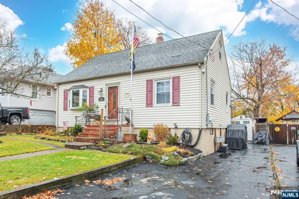 This home is in in very good condition inside and out. Offering updated Kitchen and Bath. Hardwood flooring on 1st level. Upstairs offers a Bedroom suite that allows for loads of storage for clothes and a separate leisure area. Buyer has option of converting to 4th bedroom instead of the suite. The basement area is excellent for fun get togethers for card or board games, electronic gaming, Video & online sports get togethers. There is 200 Amp electric service and space for workshop or storage . The most outstanding feature of this home is the backyard. The deck is just off the kitchen an ideal for fresh air and outside get togethers. The yard offers several different zones allowing for multiple choices of out door leisure such as Pool and Hot Tub area, Fire Pit , out door game areas and additional storage spots. The privacy with full foliage is just amazing you have no idea the wonderment you will have until you experience it for yourself. Pompton Lakes is a great little town.