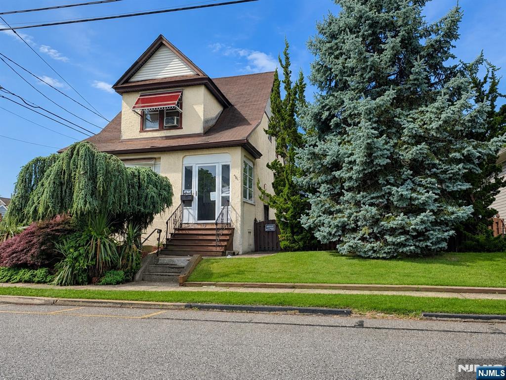 Classic Elmwood Park charm with space, updates, and opportunity. Welcome to 72 Rosedale Ave, a 3-bedroom, 1.5-bath Colonial-style home on a corner lot with approximately 1,404 sq ft of living space, generous room sizes, and walk-in closets in each bedroom. This home offers a comfortable main level, steam radiator heat, 200-amp electric, mostly updated windows, a newer hot water heater, and a newer sewer line to the street. The unfinished basement includes laundry, storage, and a small finished/workshop-style room offering additional usable space. A walk-up attic provides excellent storage or future-use potential. Outside, enjoy mature landscaping, evergreens, a private yard, Deck, above-ground pool, jacuzzi, driveway parking for approximately 3 cars, and a 2-car garage. Conveniently located one block from Broadway and Route 4, River Road, parks, shopping, bus service, and major highways. Home needs TLC and is being sold as-is; exterior stucco repairs and jacuzzi repair are needed. Open House Sunday July 12, 1-3pm.