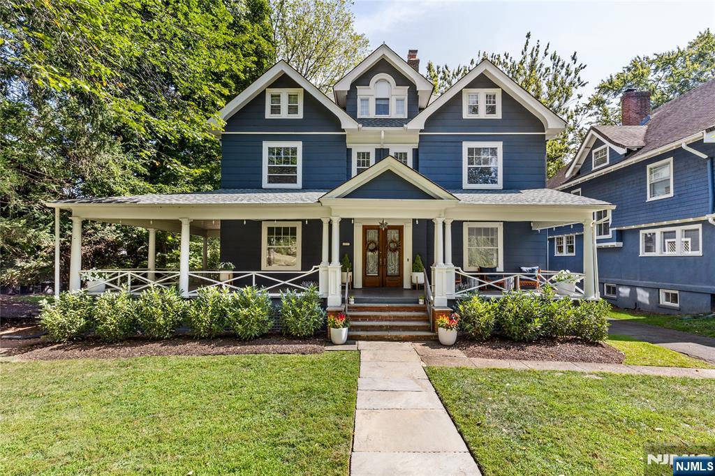 Set on one of Montclairâ€™s most storied streets, this Victorian residence seamlessly blends historic character with modern sophistication. Just steps from Edgemont Park, top-rated schools, Watchung Plaza, and both Downtown and Upper Montclair, it offers a lifestyle defined by convenience, charm, and community. The wraparound front porch invites morning coffee and neighborly conversation, while a screened rear sun porch flows from the great room to the manicured backyard and resort-style pool, complete with a landscaped pool deck, colorful underwater lighting for evening entertaining, and a recently updated design. A 4-car garage doubles as a pool house, while still leaving two parking spaces available inside and additional driveway parking for guests. Inside, light-filled rooms showcase thoughtful updates including custom lighting, renovated bathrooms, a wood-burning fireplace, and 4-zone AC. The primary suite features a dressing area and a custom walk-in closet, easily converted back into a sixth bedroom. Additional bedrooms on the second floor include one with a luxurious soaking tub, while the top floor offers even more bedrooms and a full bath. The unfinished basement provides flexible space for media, fitness, or play. Every feature has been designed for effortless comfort and elegant living. Adding to its distinction, this home sits directly on Montclairâ€™s cherished parade route, offering front-row views of one of the townâ€™s most beloved traditions.