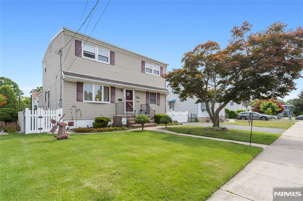 Welcome to this beautiful Colonial home in Clifton featuring 5 bedrooms and 2 full bathrooms. This well-maintained property offers generous room sizes and a functional layout. Additional features include a full unfinished basement with a dedicated laundry area, providing ample storage and utility space. The backyard includes a built-in fire pit and a full deck, offering additional outdoor amenities. Parking for 2 cars and a convenient location near shopping, transportation, schools, and major highways complete this home's appeal.