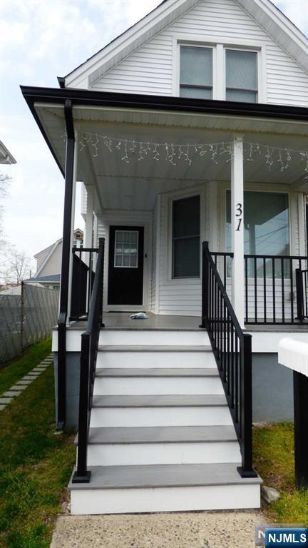 Completely renovated SPACIOUS, beautiful home! New HVAC Central Air system, New Quartz countertops, new stainless steel appliances, new kitchen cabinets, New hardwood flooring throughout, New bathrooms. New Roof, New siding, gutters. Freshly painted. Open oversized living area. Fully renovated house, everything new. Perfect location, close to houses of worship, shopping, transportation to NYC. No Driveway, plenty of Street Parking Only, Hackensack may permit construction of a driveway in front.