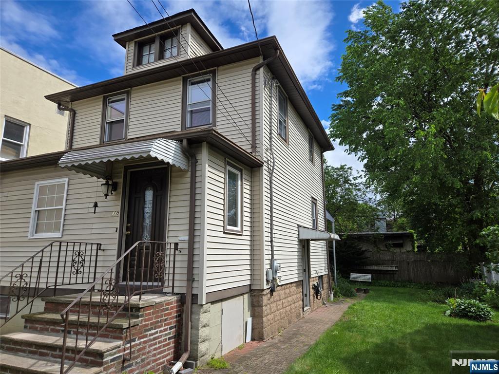 LOCATION, LOCATION, LOCATION! WELCOME TO AN AFFORDABLE, 3 BED, 2 FBTH COLONIAL CONVENIENTLY LOCATED JUST 3 MIN WALKING DISTANCE TO NYC BUS STOP (#167,#177). THIS WELL-MAINTAINED, GOOD STARTER HOME IS SITUATED ON AN OVERSIZED, FENCED PROPERTY (5001 SQFT) WITH A 1 CAR ATTACHED GARAGE (CURRENTLY USED AS STORAGE), DECK, 2-3 CAR BLACKTOP DRIVEWAY & THE CURRENT REAL ESTATE TAX IS ONLY $7,784. LOCATED IN THE DESIRABLE SECTION OF THE TOWN, THIS HOUSE OFFERS ALL GOOD-SIZED RMS, INCLUDING A SPACIOUS LIVING RM, DINING RM WITH ACCESS TO DECK, MODERN KITCHEN, SMALL OFFICE/BR & FBTH ON THE 1ST FLOOR. THE 2ND FLOOR CONSISTS OF 2 LARGE BEDROOMS, FBTH (SOT) & PLENTY OF CLOSETS. FULL, PARTIALLY FINISHED BASEMENT OFFERS ABUNDANCE OF STORAGE, UTILITIES & LAUNDRY. HARDWOOD FLOORS, NEWER WINDOWS, NEWER FURNACE & BASEBOARDS, UPDATED PLUMBING, ELECTRICAL (150 AMP) & MORE. THE HOUSE IS BEING SOLD STRICTLY IN 'AS IS' CONDITION (NO REPAIRS, NO CREDITS). THIS HOME SHOWS TRUE PRIDE OF OWNERSHIP! EXCELLENT RESIDENTIAL NEIGHBORHOOD, VERY DECEIVING FROM THE OUTSIDE. MUST BE SEEN! YOU WILL BE AMAZED!