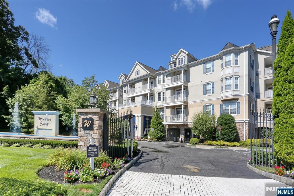 Hurry for this rare opportunity to own a 2 bedroom plus a large loft in desirable Windsor Court... the only unit currently available. This luxury 84 unit building features an immaculate lobby for relaxing and a gym as well as one covered parking spot. Enjoy the quiet and serenity of this 1600 sq foot home as it backs up to the woods. This unit offers a spacious living room with cathedral ceiling and sliding doors to a pretty terrace, dining area and updated kitchen with granite and stainless steel appliances, primary bedroom/ full bathroom and walk in closet and a 2nd bedroom and a full bathroom complete this floor. Upstairs features a open loft perfect for an office, playroom or additional bedroom and another full bathroom. Central air and washer/dryer in unit. Perfectly situated, this complex is steps from transportation ,shopping, house of worship, restaurants Saddle Brook Park. Call Suzanne fo an appointment 201-832-3120