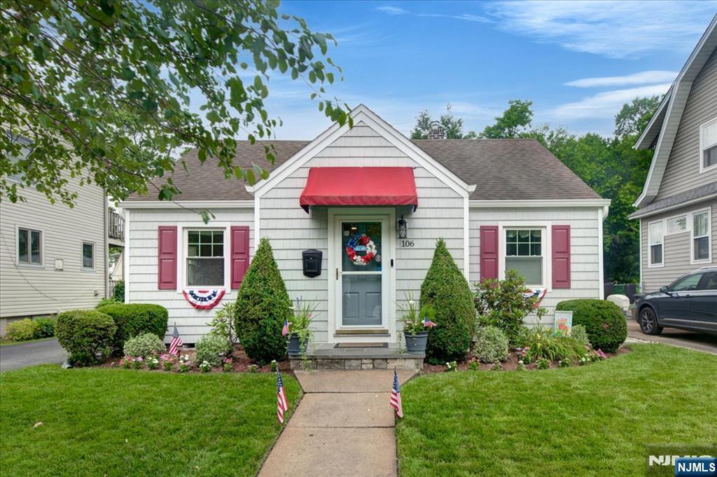 This delightful three-bedroom, two-bath home is full of character and truly a must-see! Start your mornings with coffee overlooking the lush, private backyard. Summer entertaining is a breeze with a spacious paver patio, perfect for BBQs, outdoor activities, or relaxing in the cozy gazebo. Inside, you'll find beautiful hardwood floors on the first level and energy-efficient LED recessed lighting throughout. The updated kitchen features sleek shaker-style cabinetry and opens directly to a sun-filled three-season porch â€” ideal for indoor-outdoor living. The finished basement offers generous storage, plus a dedicated workroom with built-in cabinetry for hobbies or projects. A large bonus shed provides even more storage space. Located in the sought-after community of Hawthorne, this home offers easy access to the vibrant downtown with great restaurants, shops, and convenient NYC train and bus service. Enjoy a stroll downtown for an ice cream cone or to the popular nearby Goffle Brook Park for a workout or walking trails overlooking the waterfall.