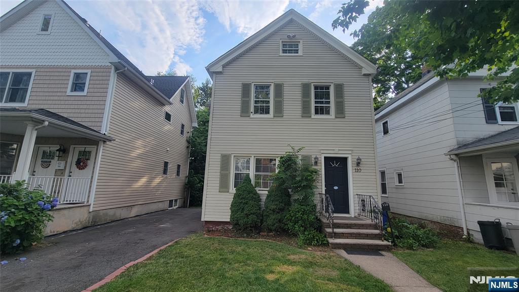 Great starter house nested on a quiet street residential street in a great town. Property features an inviting Living Room leading to the formal dining room and into the large eat-in-kitchen. Second floor has 2 bedrooms with an additional small room ideal for office or den. A finished walk-up attic provides a much-added space for enjoyment or storage. Just a couple of blocks to Goffle Brook Park.