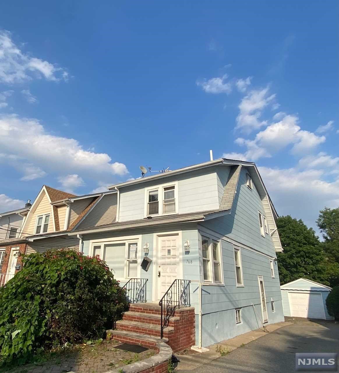 This well built home features an open floor plan with a functional interior and contains well-proportioned rooms, flow-through living/dining area and a sun room. The property has a backyard with a lot of potential, a 3 car driveway and a detached garage. Conveniently located in a desirable Bergen County neighborhood. Get the best of both worlds with suburban living only ten minutes away from NYC. Easy access to highways and public transportation within walking distance in a top rated school district. A rare opportunity. All it's waiting is for you to make it your own.