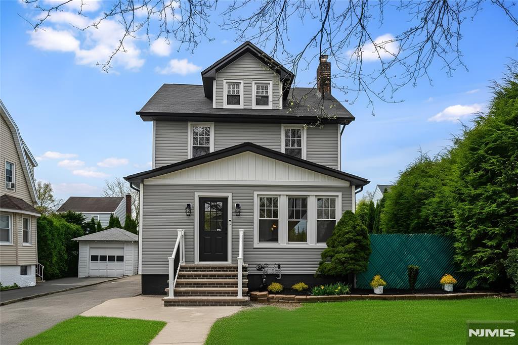 Welcome to 210 Paterson Ave, a fully reimagined Colonial in one of Hasbrouck Heights' most sought-after neighborhoods. Nearly 90% of this home was taken to the studs and rebuilt with luxury in mind, preserving the best of its 1929 character while delivering a completely new interior. The result is a stunning 4-bedroom, 3.1-bath home where every surface, system, and finish has been thoughtfully upgraded. The brand-new chef's kitchen features custom wood cabinetry, quartz countertops, and stainless steel appliances, flowing into sun-filled living and dining spaces with new hardwood floors throughout. The living room centers around the original wood-burning fireplace, a timeless feature that grounds the home's modern upgrades. Upstairs, four generously sized bedrooms offer ample closet space. The primary suite includes a spa-inspired en-suite bath, walk-in closet, and designer finishes. Every bathroom has been fully renovated with contemporary fixtures and elegant tilework. The finished walk-out basement adds versatile bonus space, perfect for a home gym, office, or recreation room. Outside, a private patio and freshly seeded backyard offer room to relax and entertain. Dedicated driveway included. All major systems replaced: new HVAC, new roof, new siding, new electrical panel, and modern lighting throughout. Minutes from NJ Transit to NYC, Route 17, top-rated Hasbrouck Heights schools, and the best of Bergen County. Just turn the key and move right in.